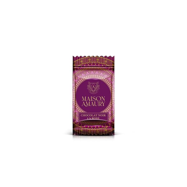 Napolitain Chocolat Noir À La Rose – Image 2