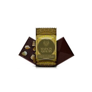 Napolitain Chocolat Noir Au Citron & Gingembre
