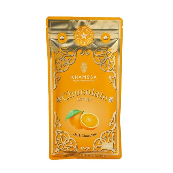 Tablette Chocolat Noir À L'orange – Image 4