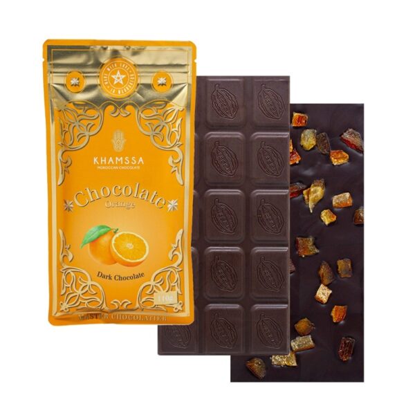Tablette Chocolat Noir À L'orange