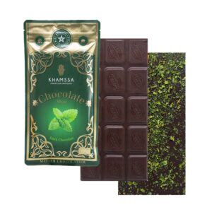 Tablette Chocolat Noir À La Menthe